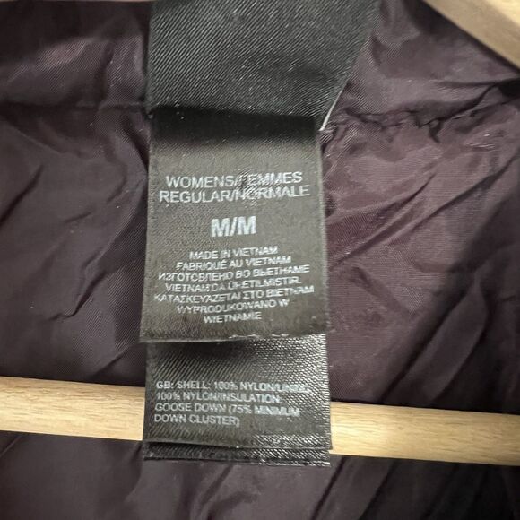 The North Face Women’s  550 Goose Down Quilted Full Zip Puffer Jacket Red Size M - Picture 10 of 13